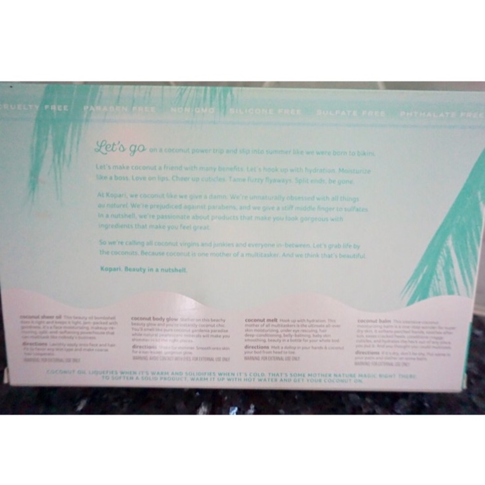 ❌SOLD❌ NIB Kopari Coconut Multitasking Kit. - Picture 2 of 2